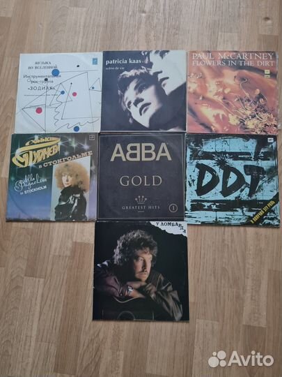 Виниловые пластинки СССР