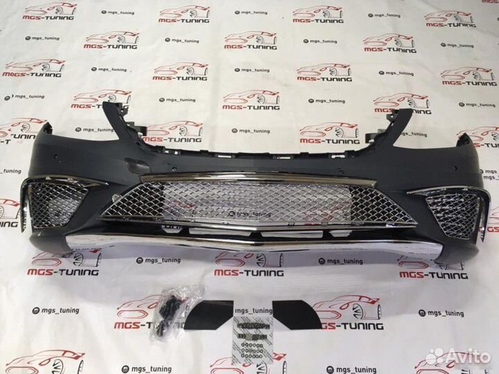 Бампер Mercedes s-class w222 дорест. s65 AMG