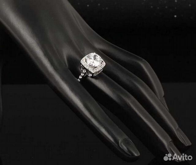 Кольцо, новое, р. 19