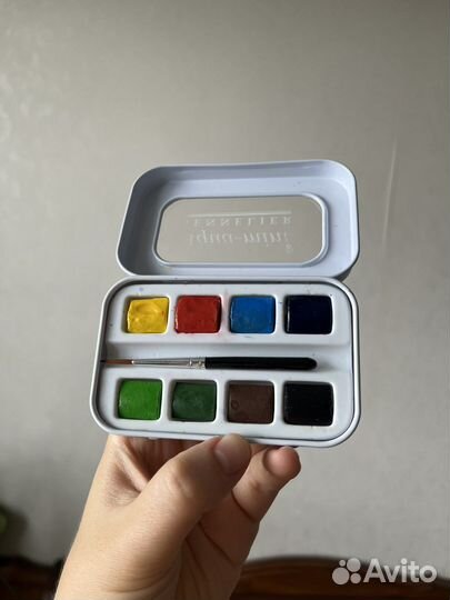 Акварель sennelier; Невская палитра