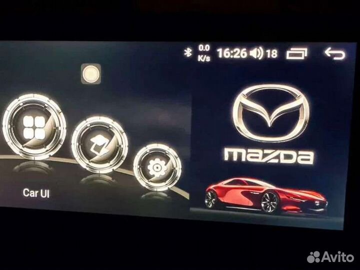 Блок Андроид mazda, авто мультимедийное устройство