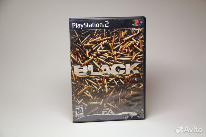 Игровой диск Black для PS2 из Японии