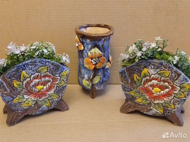 Кашпо горшок для цветов