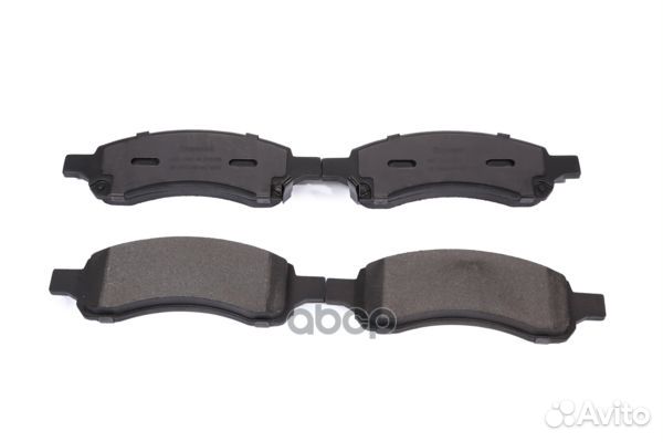 000 734BSX колодки дисковые перед. с антискрип