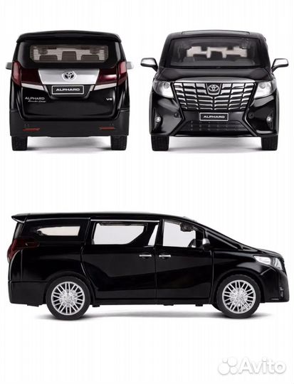 Toyota alphard моделька