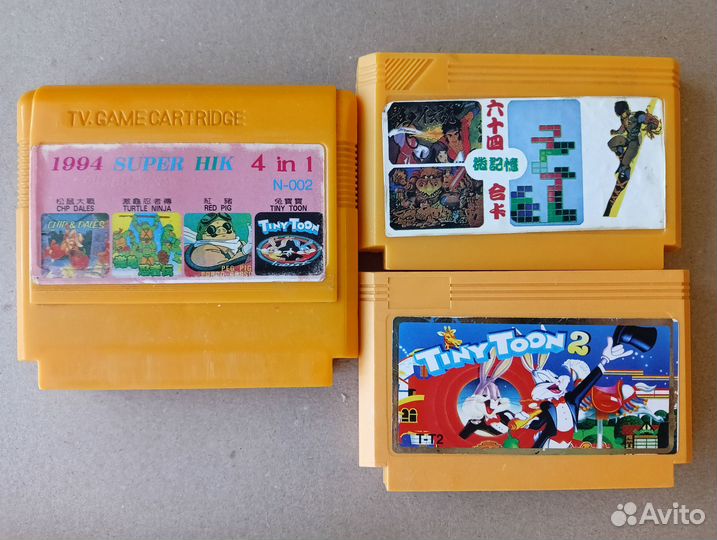 Картриджи на Dendy, пейзажники