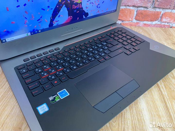 I7 GTX970M SSD+HDD FullHD Ноутбук Игровой Asus ROG