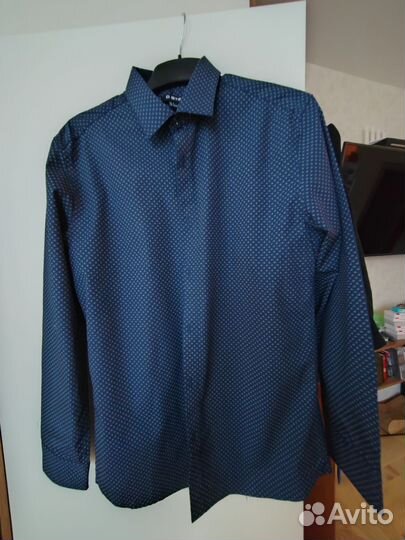 Рубашка школьная для мальчика 170 см