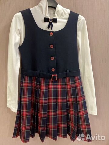 Школьная форма для девочки 128 р