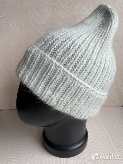 Шапка бини из пуха норки