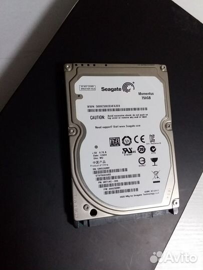 Жесткий диск для ноута или компа 750 gb