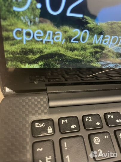 Ноутбук Dell xps 13 9360 (треснут экран)