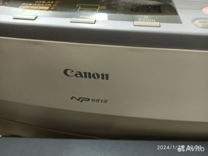 Лазерный копир canon 6512 на запчасти