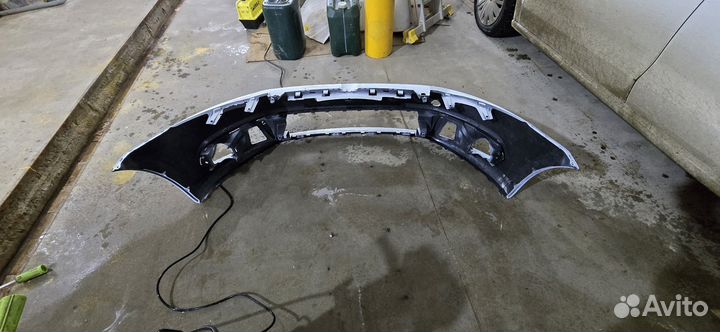 Бампер передний поло седан до рестайлинга