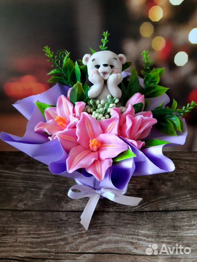 Букеты из мыла