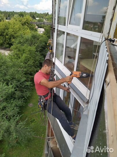 Ремонт балконов (плит, козырьков)