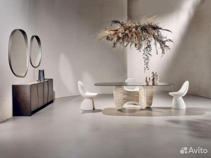 Итальянский Стол Tribe Stone Nature Design