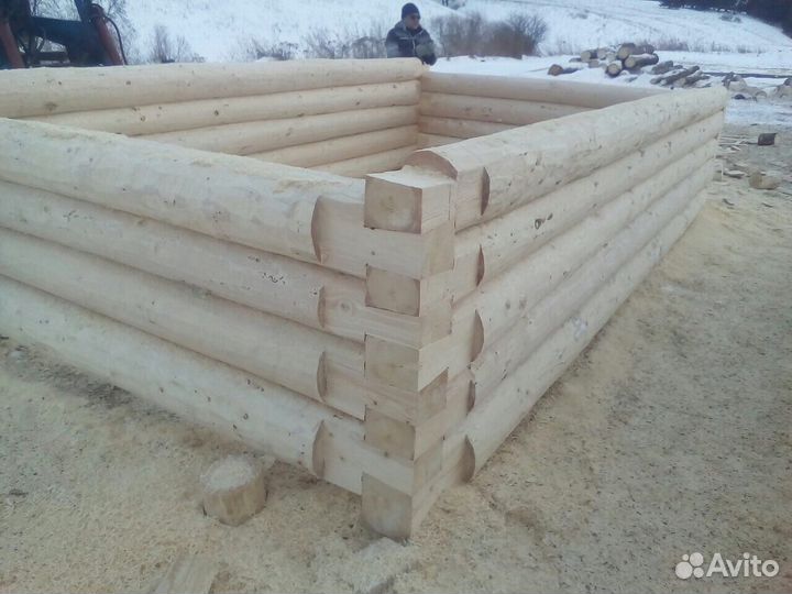 Сруб для бани в комплекте 3х5