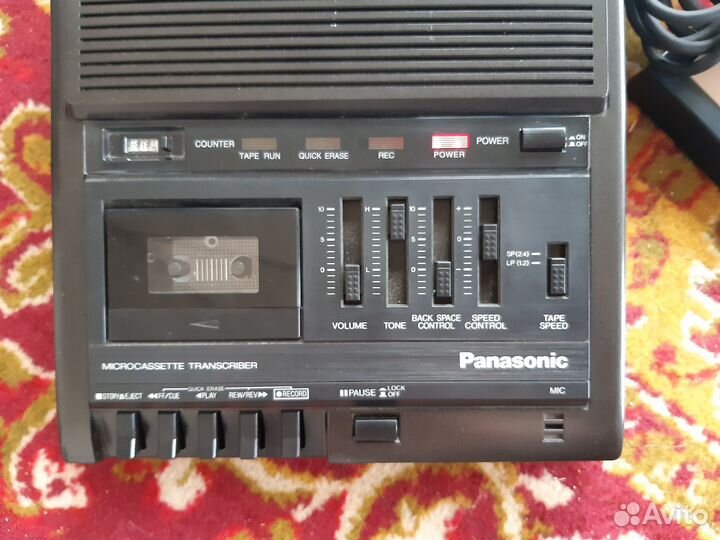 Кассетный диктофон Транскрибер Panasonic