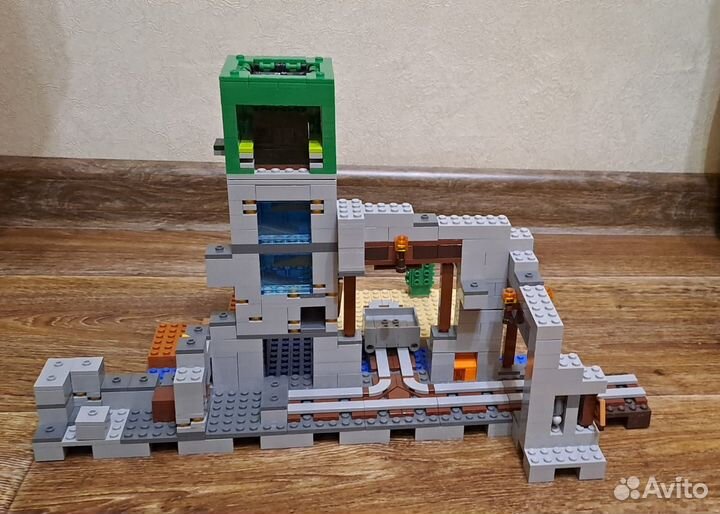 Lego minecraft шахта крипера