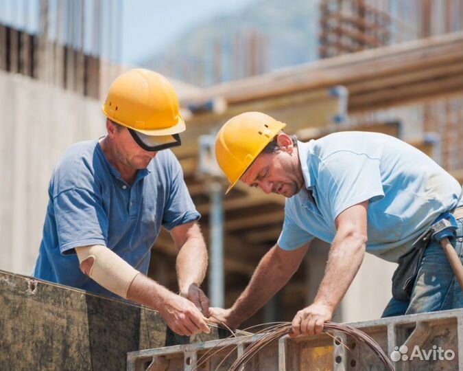 Бригада бетонщиков