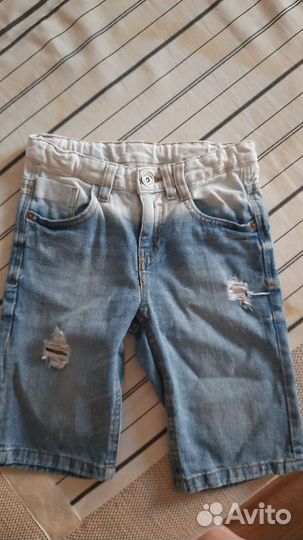 Шорты джинсовые zara
