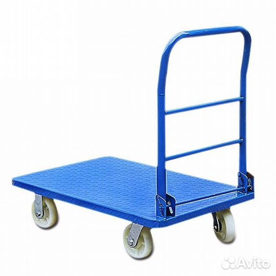 Тележка платформенная 600кг PH600 (пластиковые кол