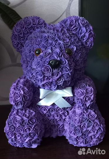 Мишка из роз