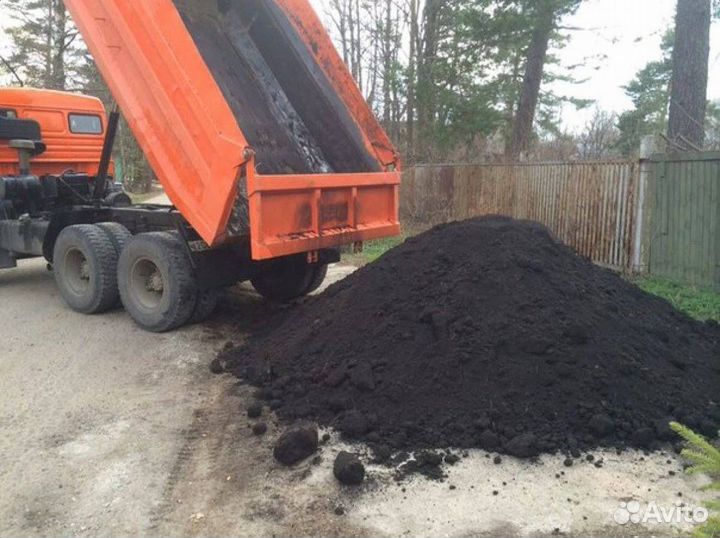 Чернозем / грунт плодородный с доставкой