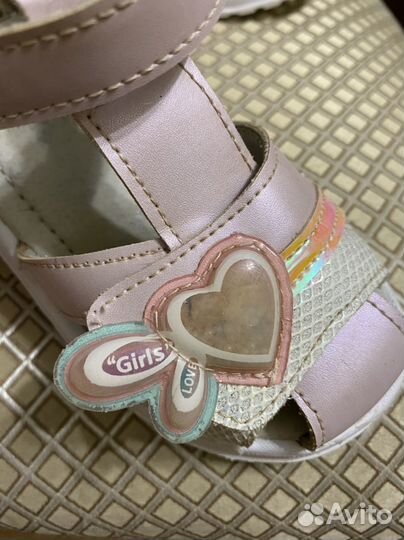 Сандалии для девочки 26 размер