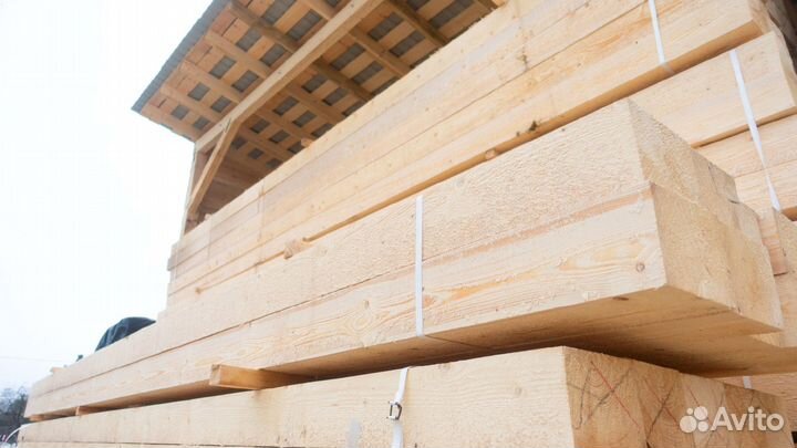 Брус строганный естественная влажности 95х145х6000