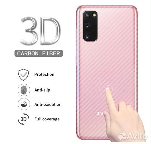 Защитная пленка из углеродного волокна для Samsung