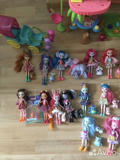 Enchantimals кукла (24 штуки) и дом