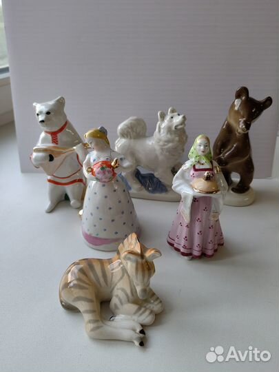 Фарфоровые статуэтки СССР