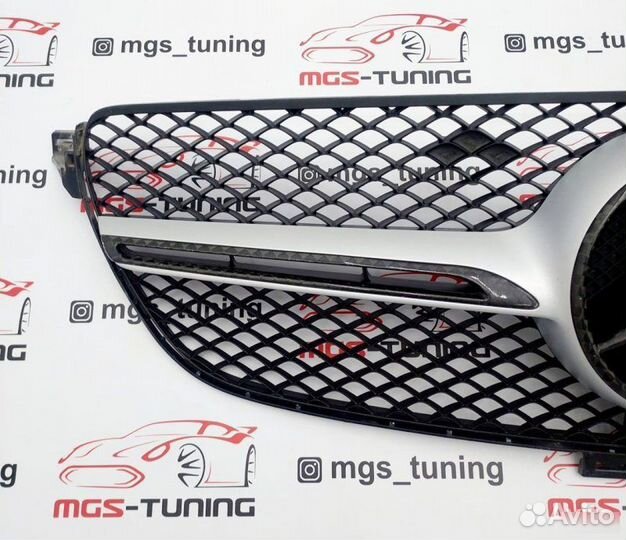 Решетка карбон Mercedes GLE coupe 292 гле купе