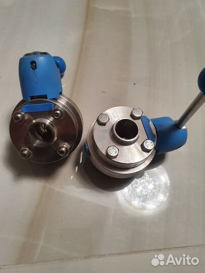 Кран бабочка дисковый