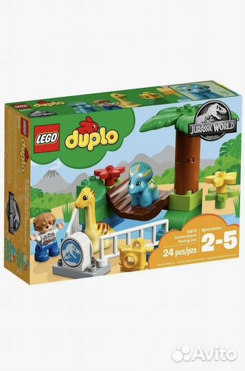 Lego duplo динозавры