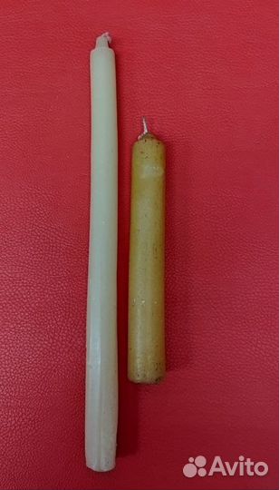 Свечи СССР парафиновые гражданские