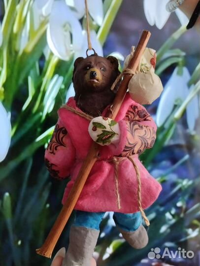 Ватная игрушка 