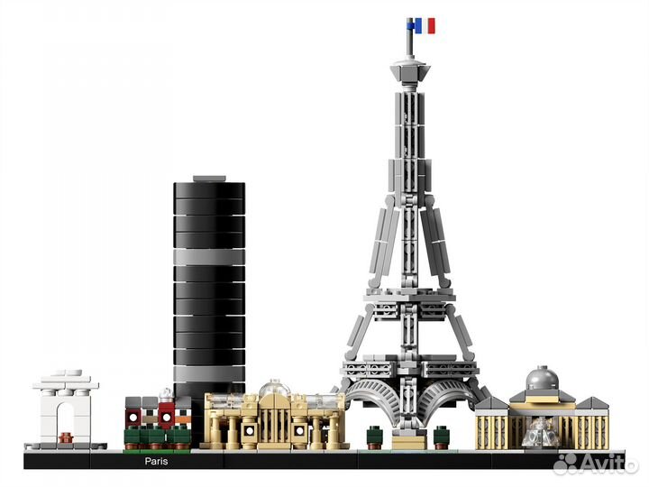 Конструктор Архитектура Париж 649 дет