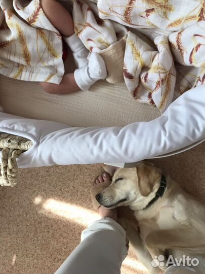 Люлька колыбель плетеная