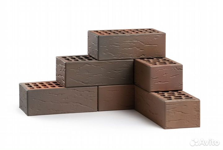 Кирпич лицевой полуторный. Доставка
