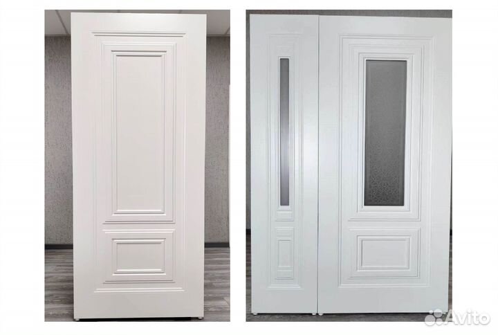 Дверь межкомнатная «Титул-2» Эмаль Белая