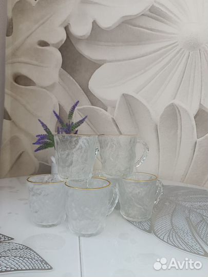 Стаканы лед