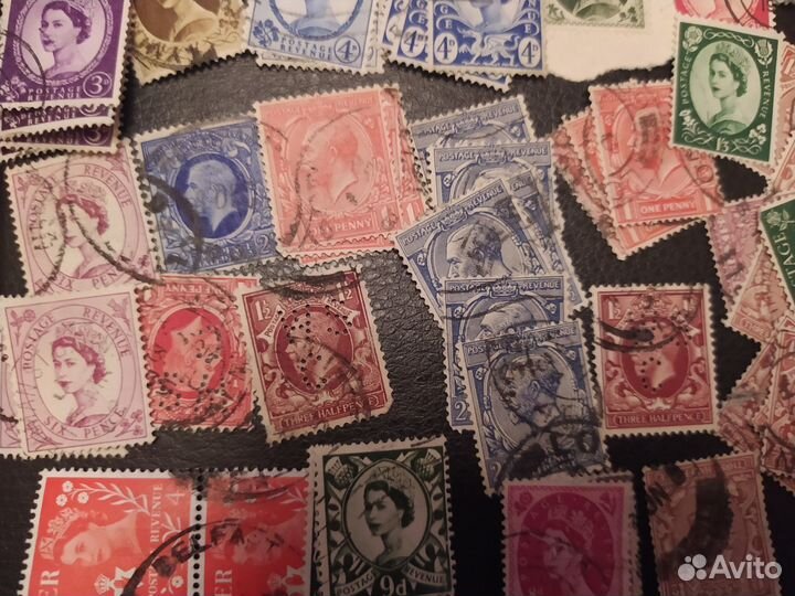 Марки почтовые Великобритании