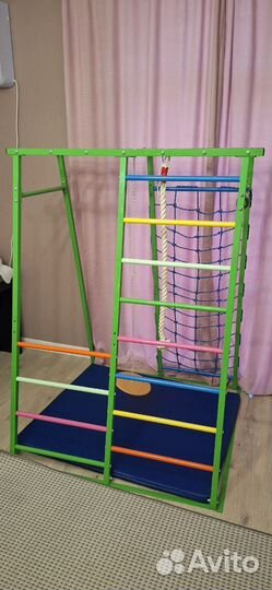 Детский спортивный комплекс напольный с горкой