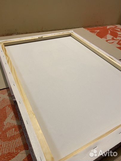 Портрет Сталина на холсте 50х70