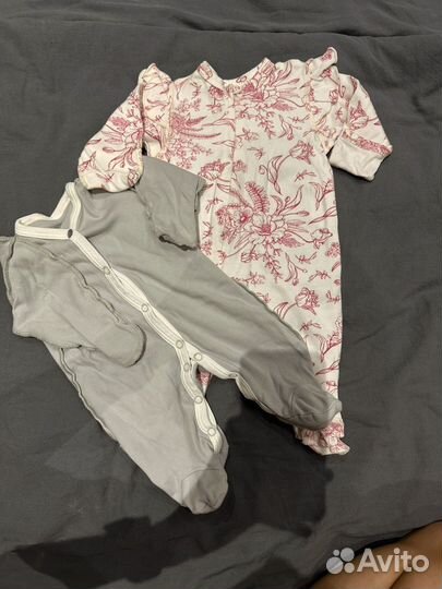 Пакет вещей для новорожденного