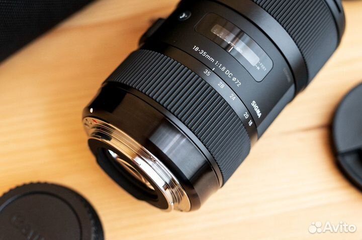 Sigma AF 18-35mm f/1.8 DC HSM Art для Canon EF-S