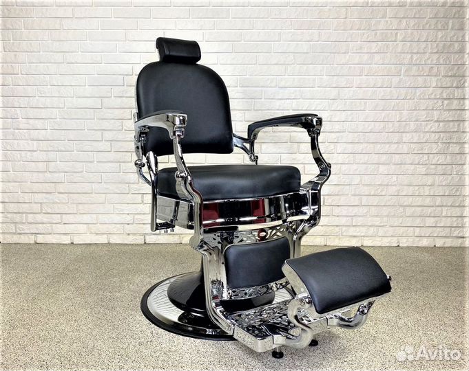 Барбер кресло,HL-31852-E3, Chrome